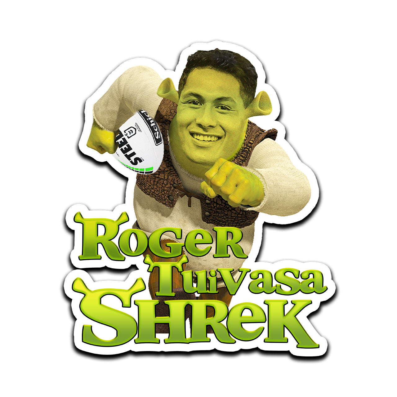 Shrek T-Pose | Sticker