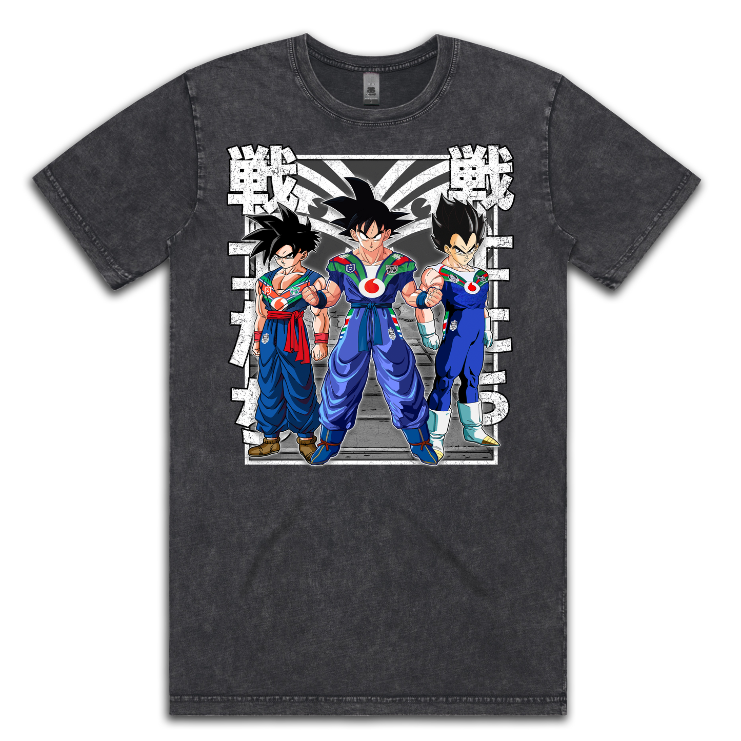 DBZ x WARRIORS (NO TEXT) - TEE