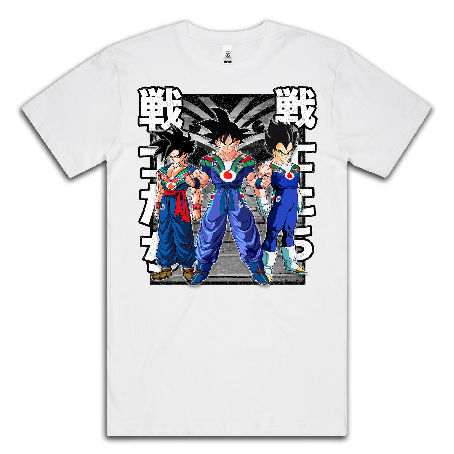 DBZ x WARRIORS (NO TEXT) - TEE