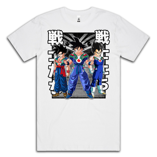DBZ x WARRIORS (NO TEXT) - TEE