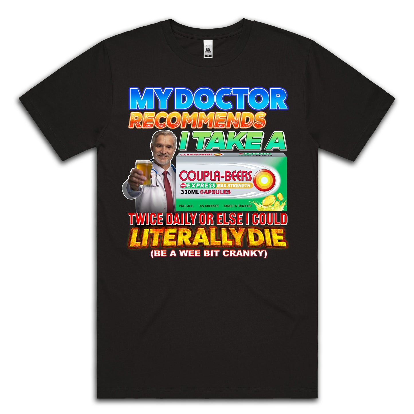 COUPLA-BEERS DOCTOR - TEE