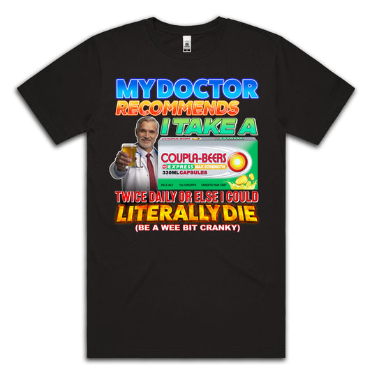 COUPLA-BEERS DOCTOR - TEE