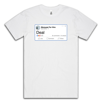 MARQUEE FOR HIRE - TEE