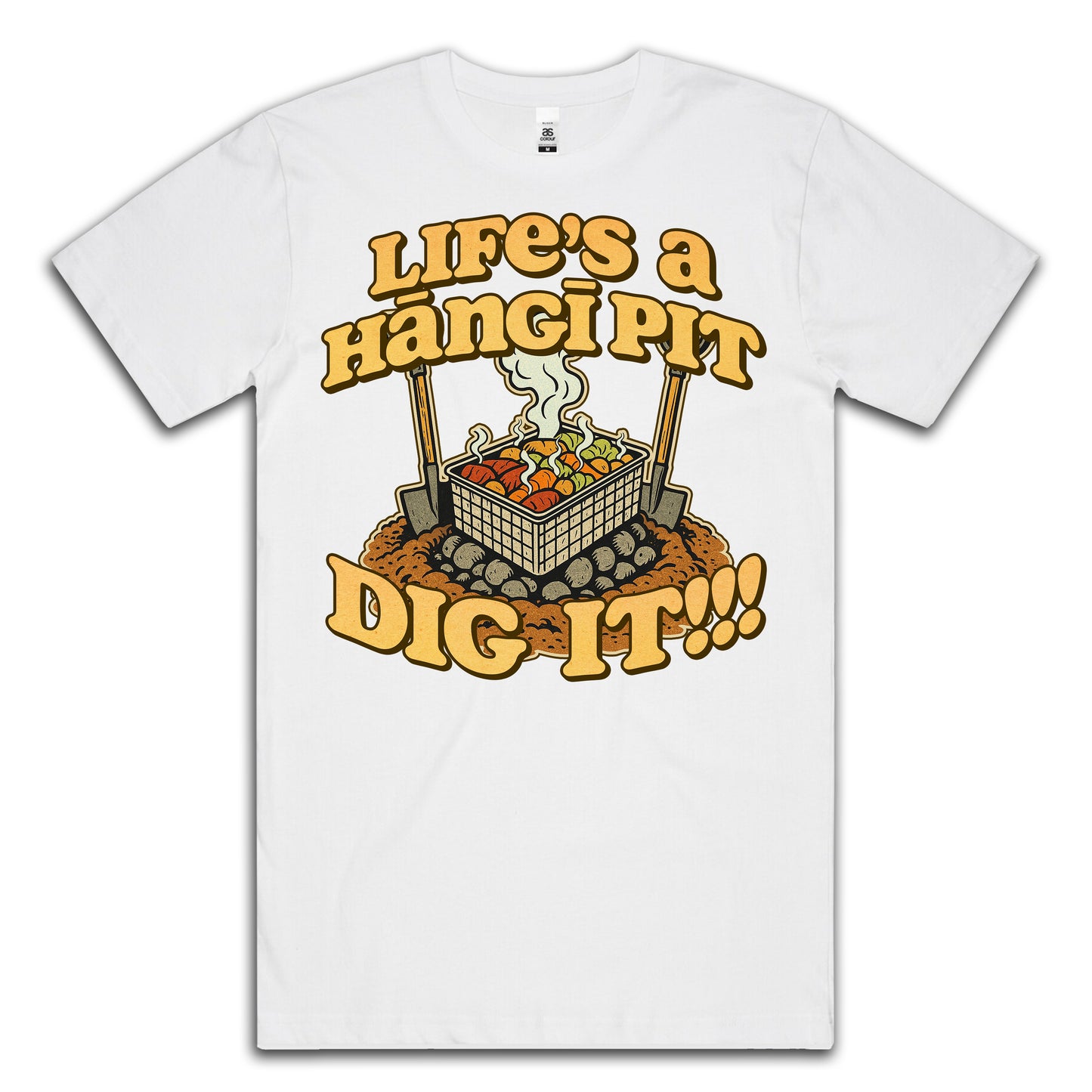 LIFE'S A HANGI PIT - TEE
