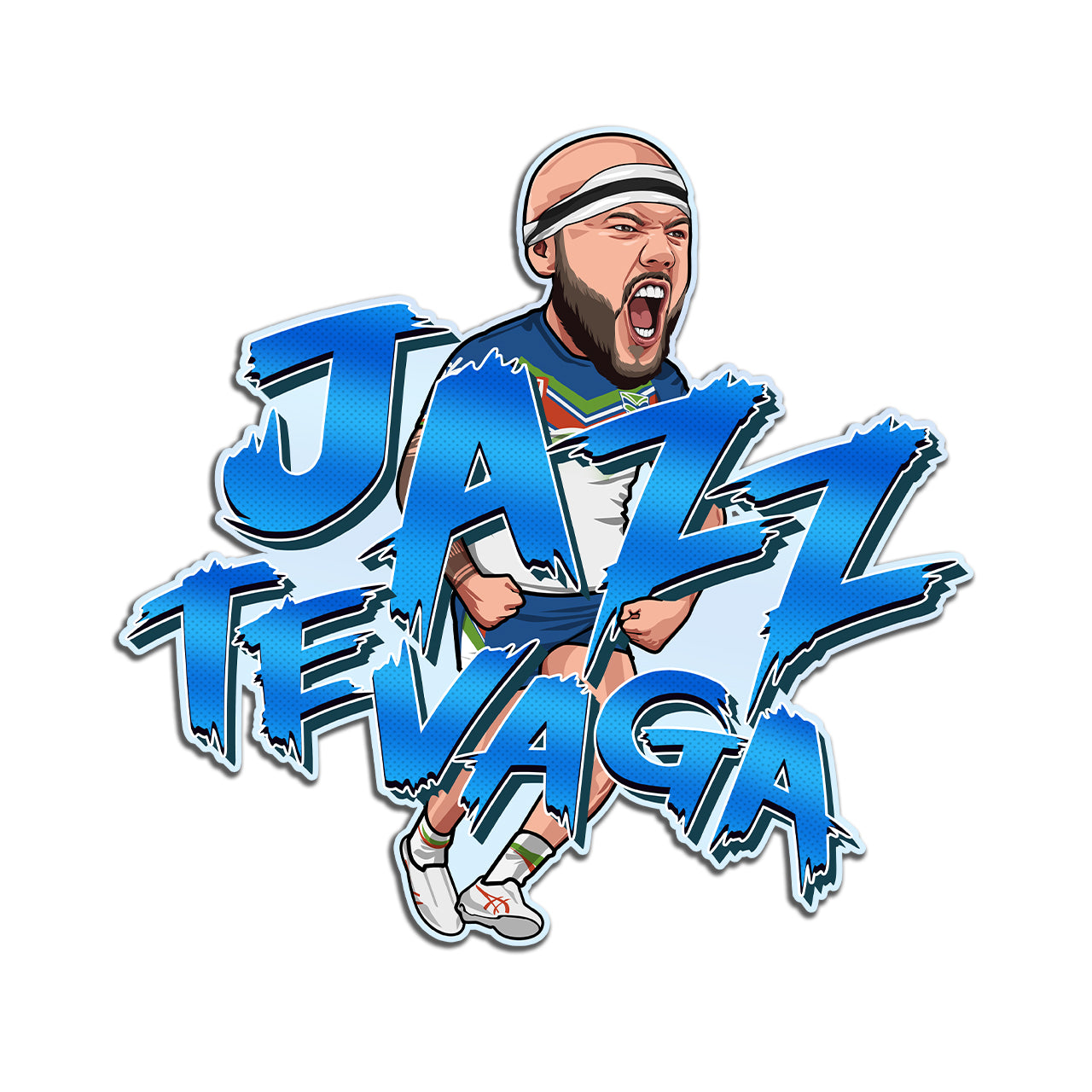 JAZZ CARTOON - STICKER