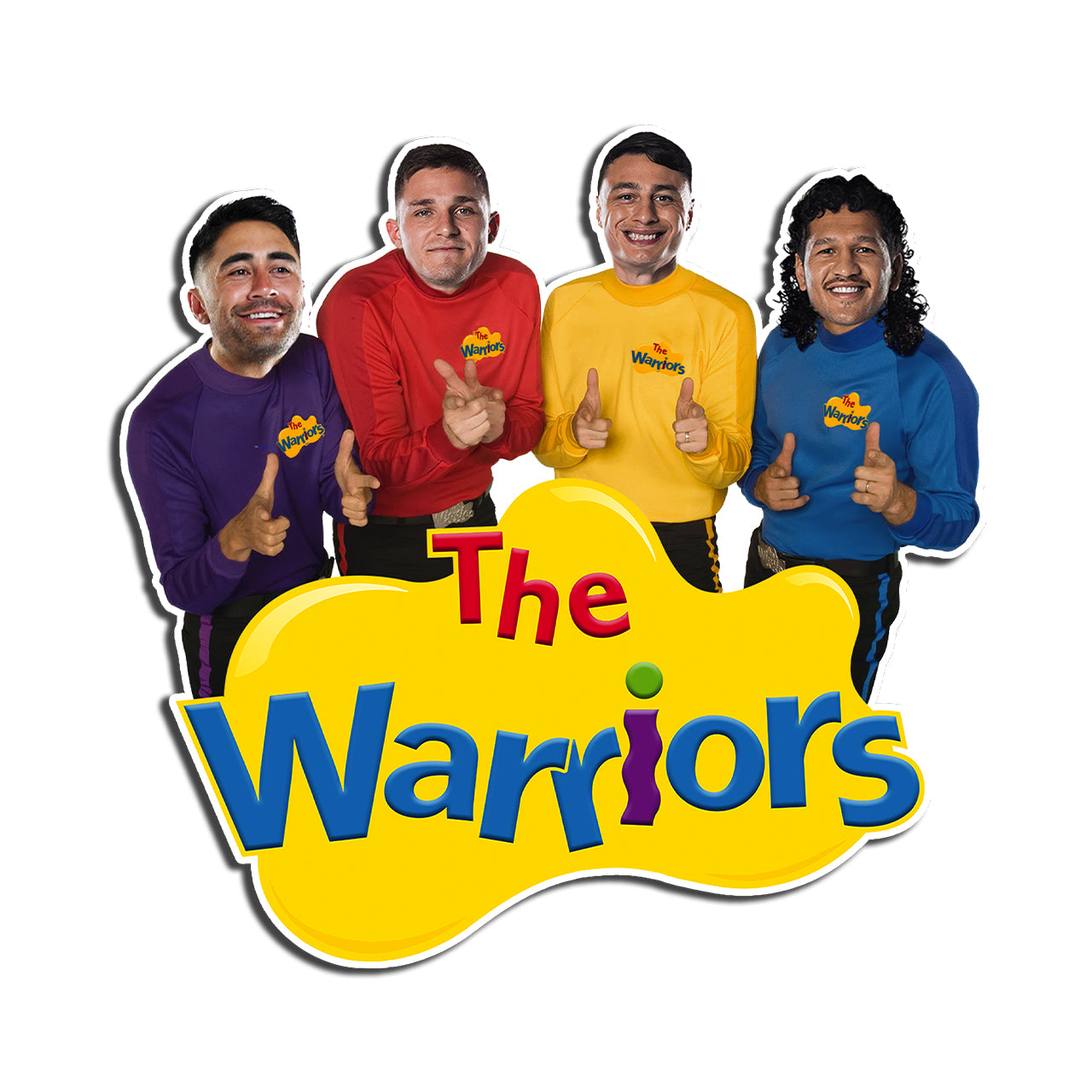 WARRIORS x WIGGLES - STICKER