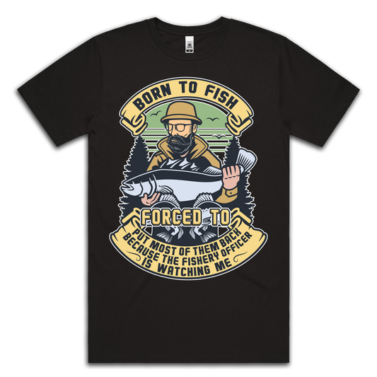 BORN TO FISH - TEE