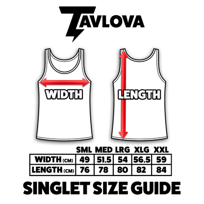 RUN IT STRAIGHT - SINGLET